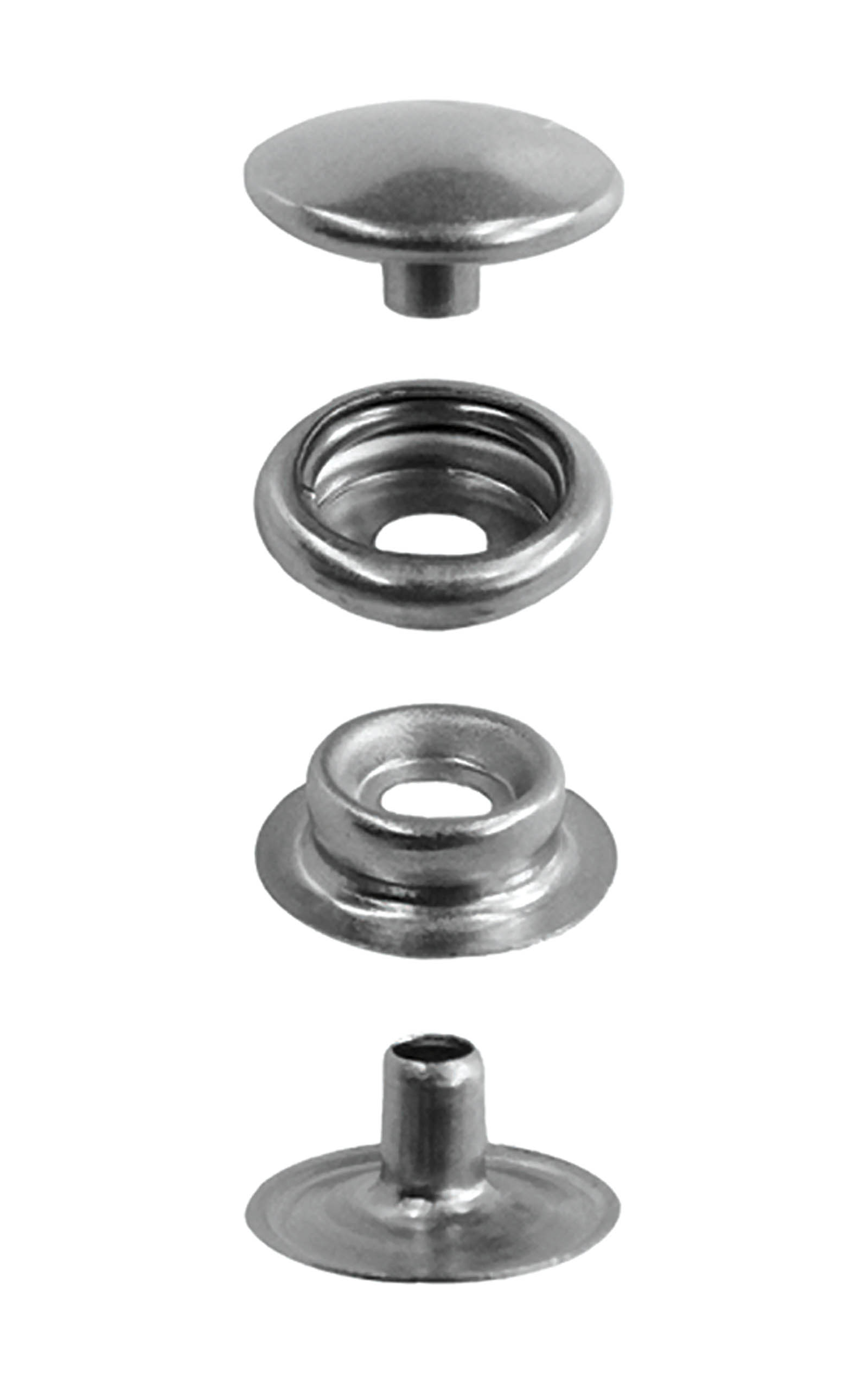 3/8-inch Stainless Steel Plain Snap Sets (Marine Grade) Image