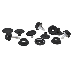 DOT® Black Oxide Stainless Steel Snap Fasteners Image
